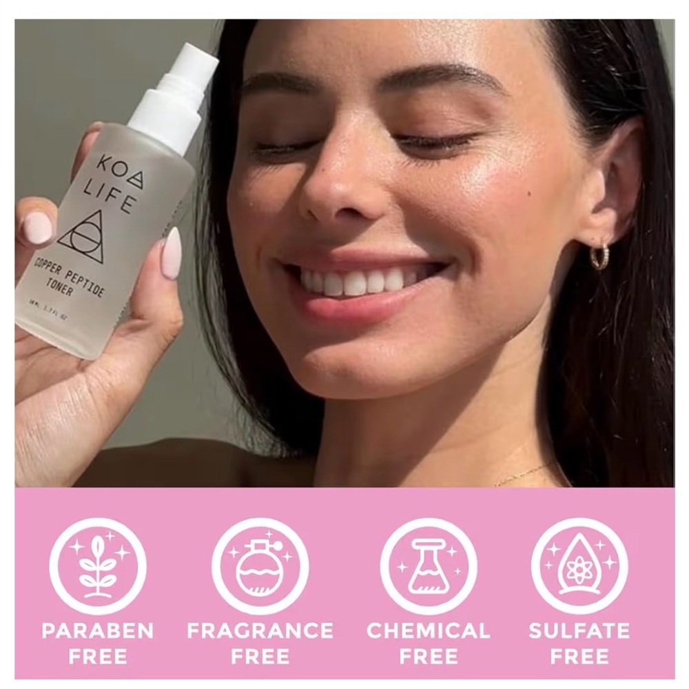 KOA LIFE Cooper Peptide Toner - Picture 5 of 10